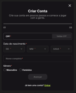 Como criar conta na Joga junto bet 